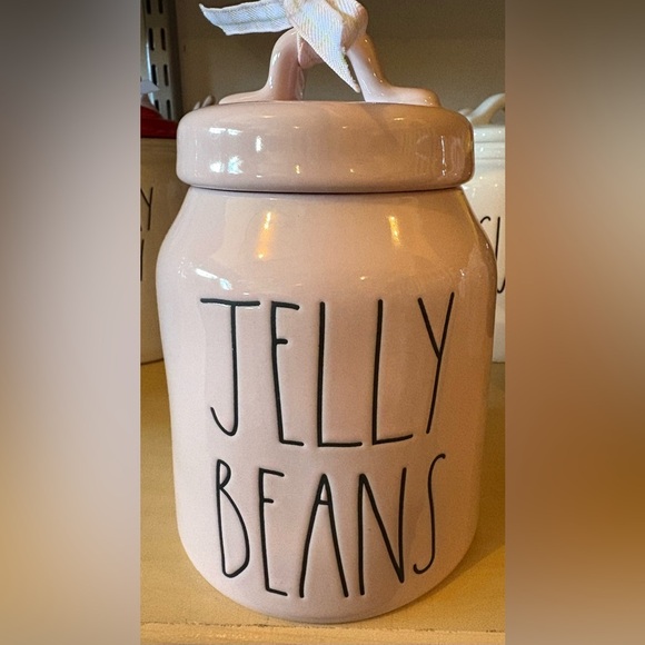 Pink Jelly Beans Canister - Picture 1 of 1